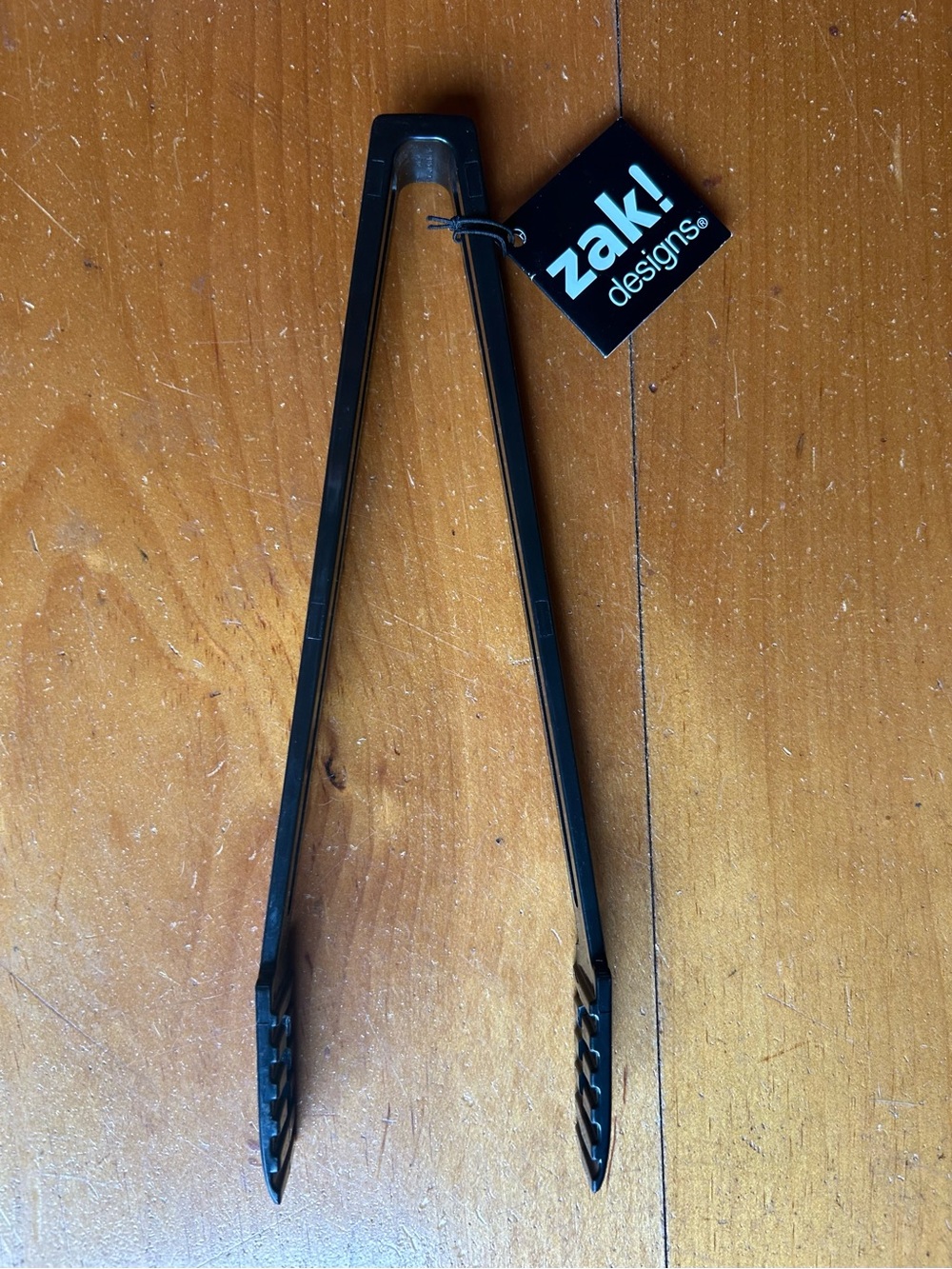 ZAK Black Silicone-Tipped Kitchen Tongs